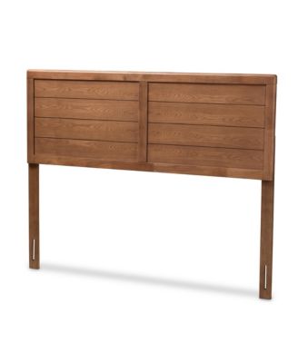 Baxton Studio - Seren Headboard - Queen Ash Walnut