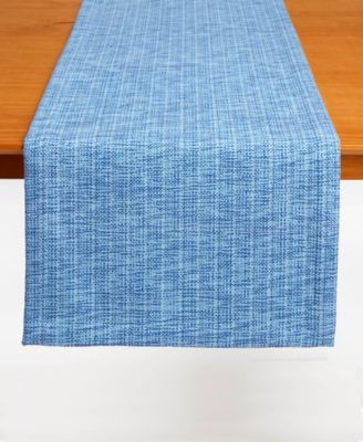Tableau - Melange Table Runner, 72" x 14" Blue