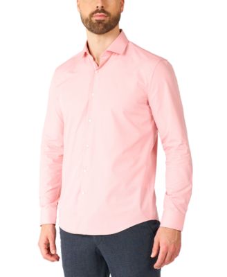OppoSuits - Men's Solid Color Shirts Soft pink