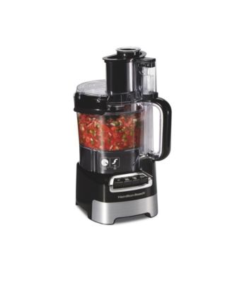 Hamilton Beach - Stack & Snap 10 Cup Food Processor - 70723G Black