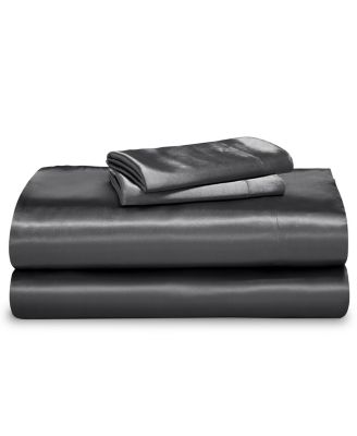 Bare Home - Satin Sheet Set Grey