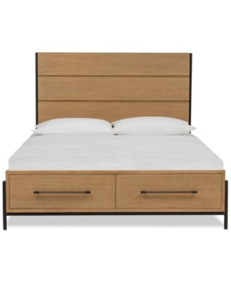 Macy's - Linstead Queen Panel Storage Bed