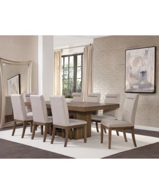 Macy's - Baleigh 9-Pc. Dining Set (Table & 8 Side Chairs)
