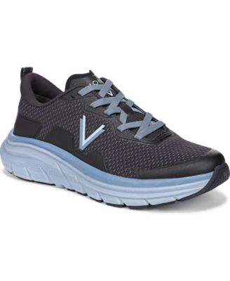 Vionic - Men's Walk Max Walking Shoes Navy blazer faux leather/knit