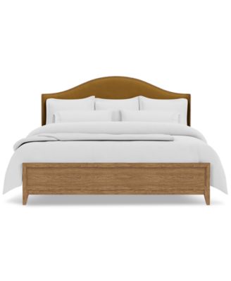 Macy's - Everleigh King Bed Nutmeg Oak