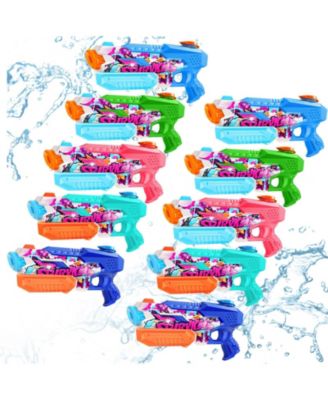 GNUADZ - Water Blaster Soaker Pool Beach Toy Blue light blue cyan green pink