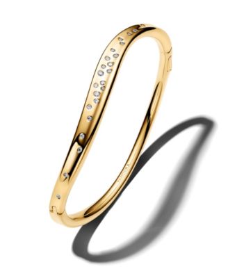 Pandora - Stone-Set Bangle Gold Plated