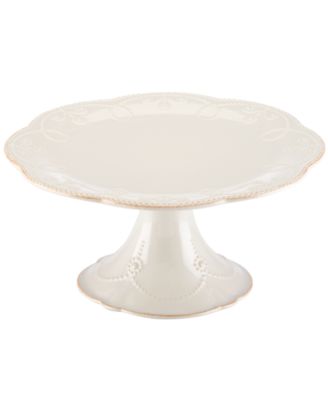 Lenox - French Perle Medium Pedestal Cake Stand White