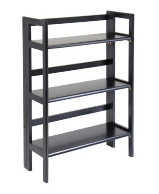 Winsome - Terry Folding Bookcase Black