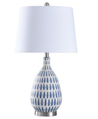 StyleCraft Home Collection - StyleCraft Marissa Table Lamp Off-White