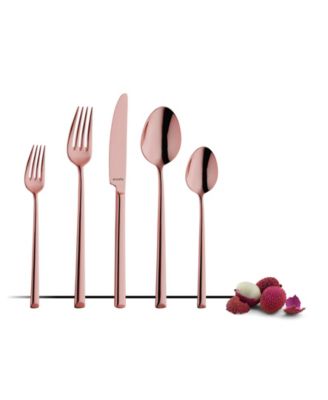 Amefa - Metropole 5 Piece Flatware Set Copper