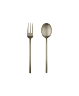 Mepra - Due Hostess Serving Set, 2 Piece Champagne