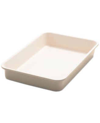 GreenPan - Dover Bakeware Rectangular Cake Pan Taupe