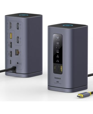Baseus - Spacemate Series 11-in-1 (MAC) Docking Station Space Grey Gray