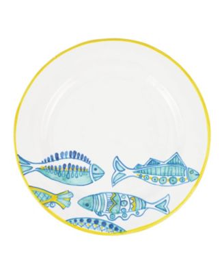VIETRI - Elba's Fish Dinner Plate White