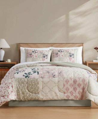 Macy's - Arielle Patchwork 8-Pc. Comforter Sets Blush