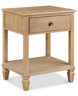 Madison Park Signature - Colson Bedside Table Light Brown
