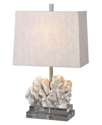 Uttermost - Coral Sculpture Table Lamp Open Misce