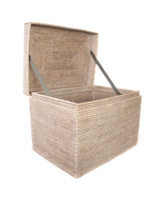 Artifacts Trading Company - Rectangular Hinged Chest/Trunk Honey brown