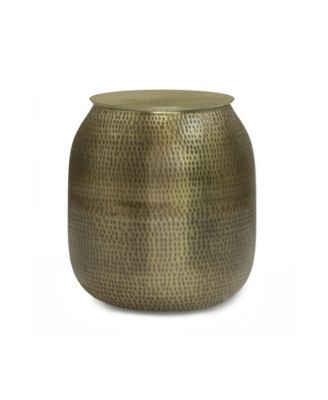 Simpli Home - Griffen Storage Accent Table Gold-tone