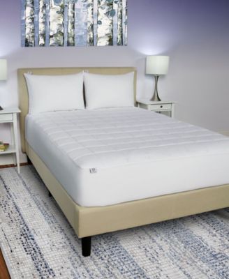 AllerEase - Total Allergy Defense Waterproof Mattress Pad, Twin White