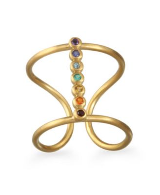 Satya Jewelry - Divine Alignment Chakra Ring Gold