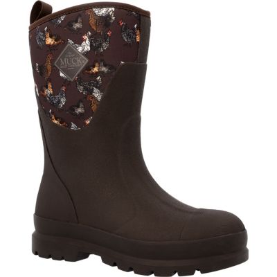 MUCK - Women's Chore Classic Mid Work Boot Brown