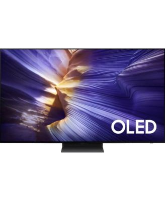 Samsung - 77" Class OLED 4K S90F Vision AI Smart TV (2025) - QN77S90FAFXZA Black