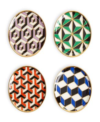 Jonathan Adler - Versailles 4-Pc. Coaster Set Multi