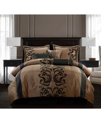 Stratford Park - Helda 7-Piece Comforter Set, Full Multi