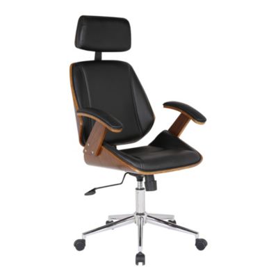 Armen Living - Century Office Chair Black