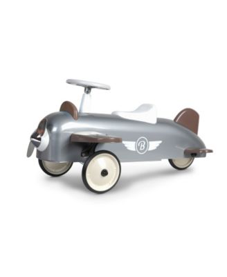 Baghera - Metal Ride-On Plane Silver
