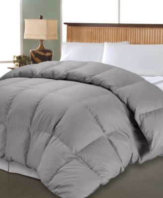 Blue Ridge - Comforloft®Down Alternative 1000 Thread Count Pima Cotton Comforter, Full/Queen Grey