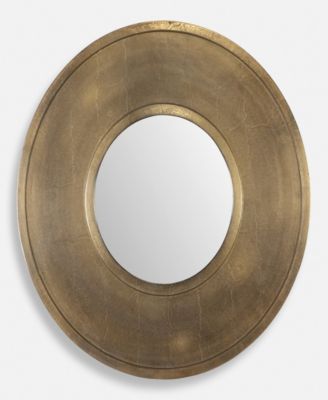 Uttermost - Axel Round Mirror Brass