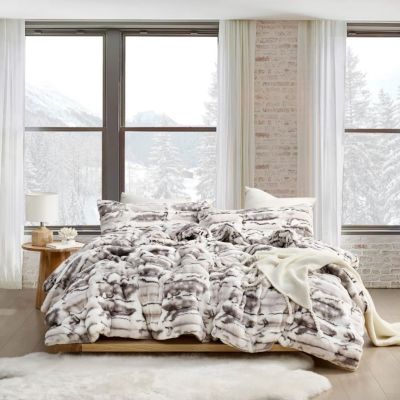 Coma Inducer - Jelly Rolls Chunky Bunny - Oversized Comforter Set - Gray Gray stream