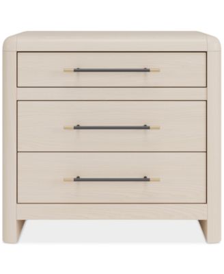 Macy's - Wallen Nightstand White