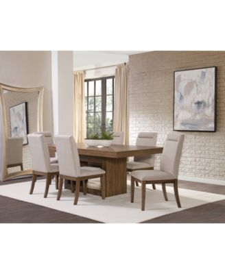 Macy's - Baleigh 7-Pc. Dining Set (Table & 6 Side Chairs)
