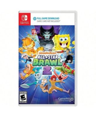GameMill - Nickelodeon All Star Brawls 2 for Nintendo Switch (Code In Box)