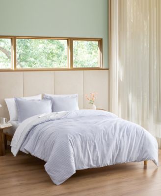 UGG® - Anders Cotton 3-Pc. Comforter Set, Full/Queen Misty Wisteria