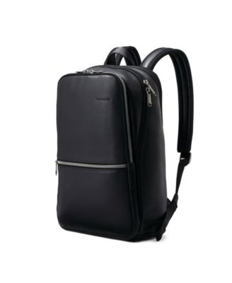 Samsonite - Classic Leather Slim Backpack Black