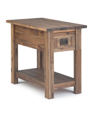 Simpli Home - Monroe Side Table Brown