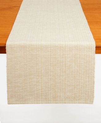 Tableau - Dash-Pebble Table Runner, 72" x 14" Sand