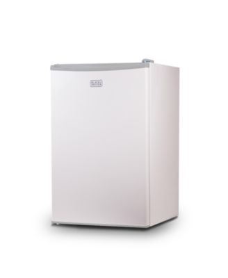 BLACK+DECKER - 4.3 cu.ft.. Compact Ref - White White