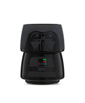 JoyJolt - Star Wars™ Stackable Character Collection Darth Vader Stackable Glasses - 8 oz Black