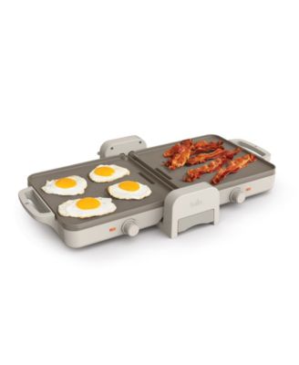 Bella - Fold & Store Dual Temp Griddle Oatmilk