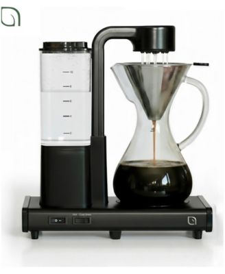 Willow Kitchen - Eco Series 10-Cup Pour Over Drip Hot & Iced Coffee Maker Machine Black