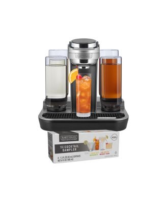 Bartesian - Pro Machine + 4-Pack Cocktail Starter Bundle Brushed silver with black accents
