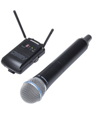 Samson - Concert 88 UHF Camera Wireless Handheld Microphone System Black