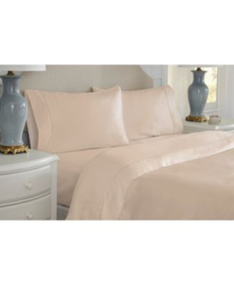 Pointehaven - 525 Thread Count Sheet Set, King Champagne