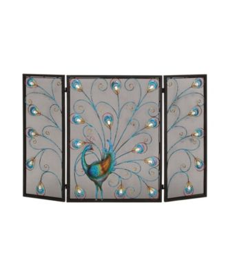 Rosemary Lane - Eclectic Fireplace Screen Black